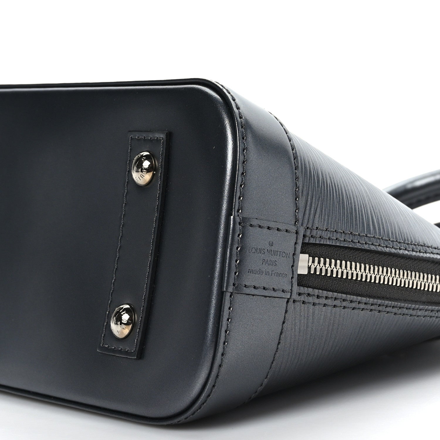 Louis Vuitton Epi Alma BB Anthracite Nacre 8 of 8