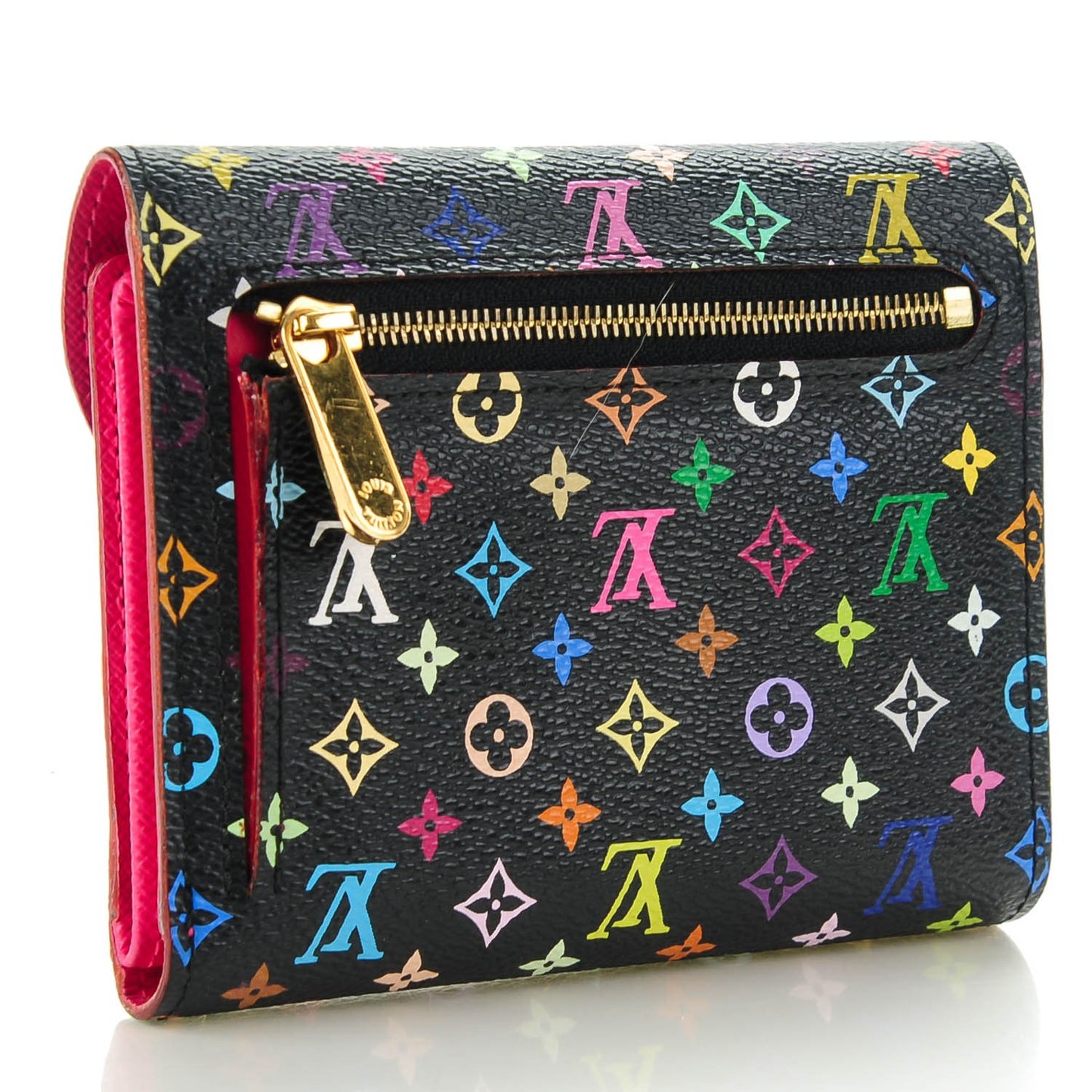 Monogram Multicolor Joey Wallet Black Grenade