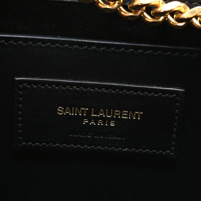 Saint Laurent Smooth Calfskin Medium Classic Monogram Kate Tassel Satchel Black 6 of 10