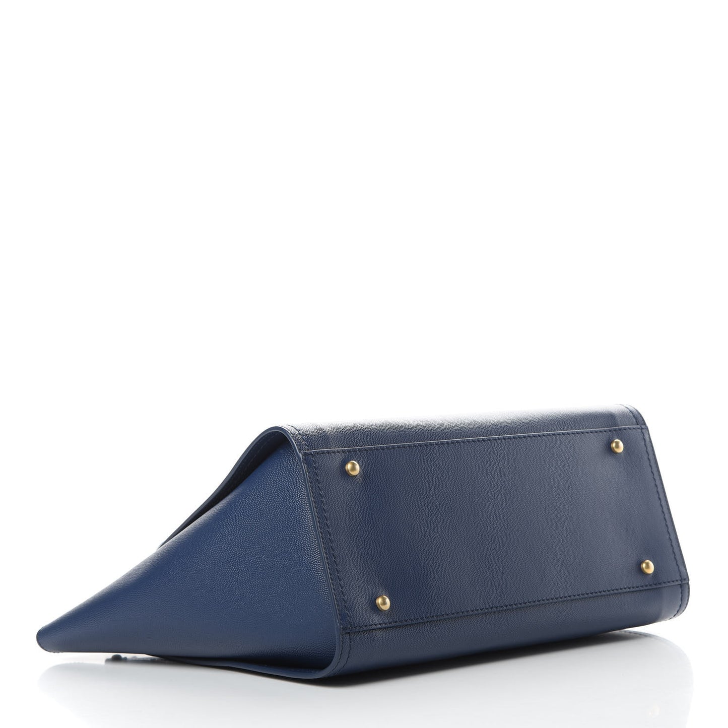 Caviar Small Studded Deauville Tote Navy