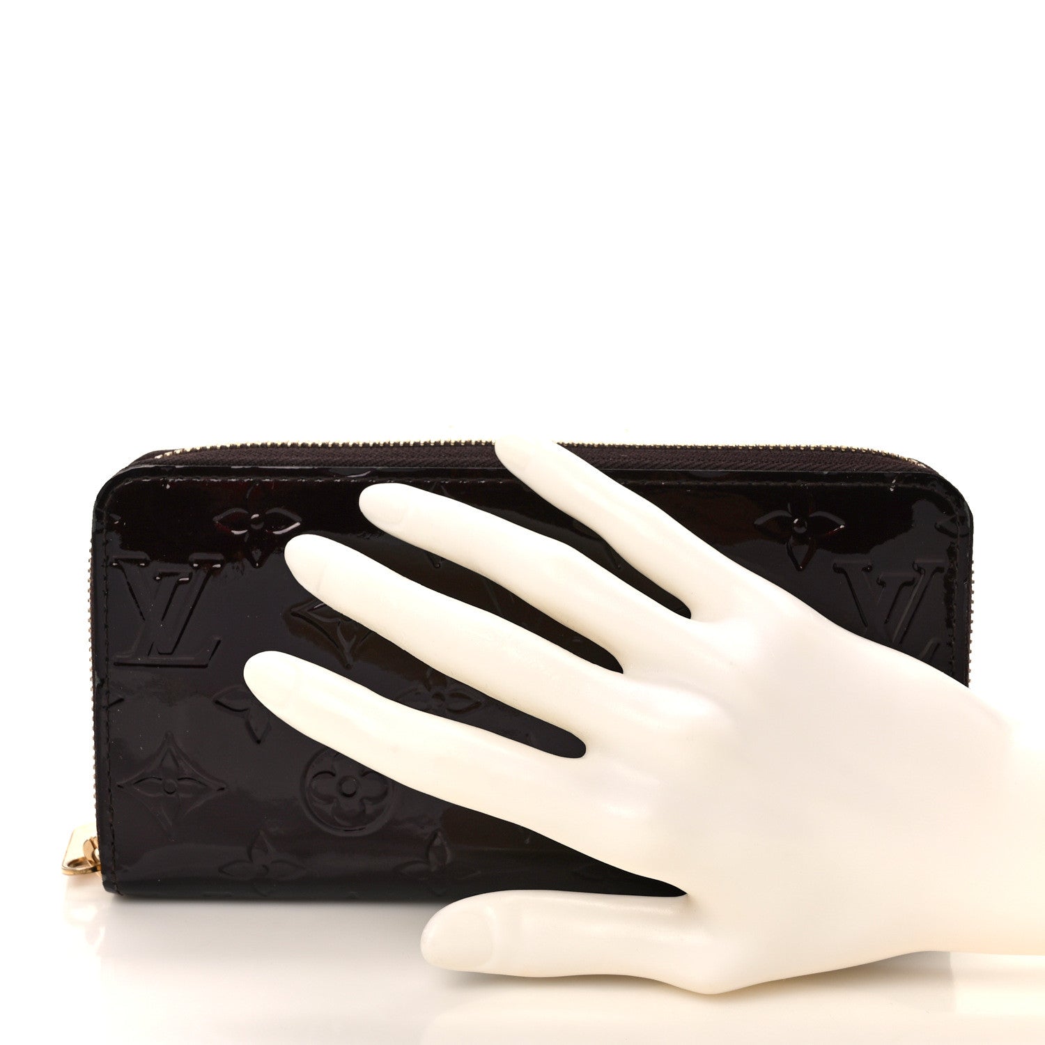 Louis Vuitton Vernis Zippy Wallet Amarante 2 of 9