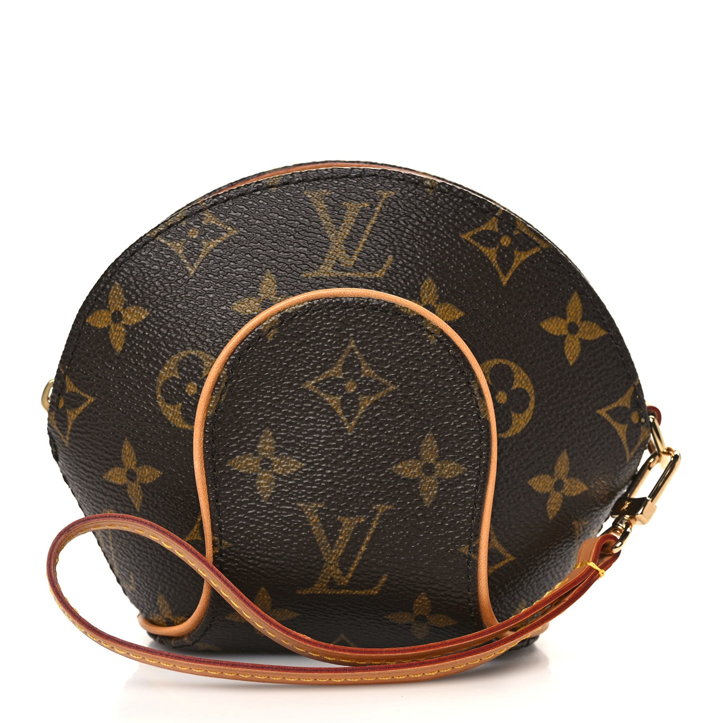 Monogram Mini Ellipse Wristlet Clutch