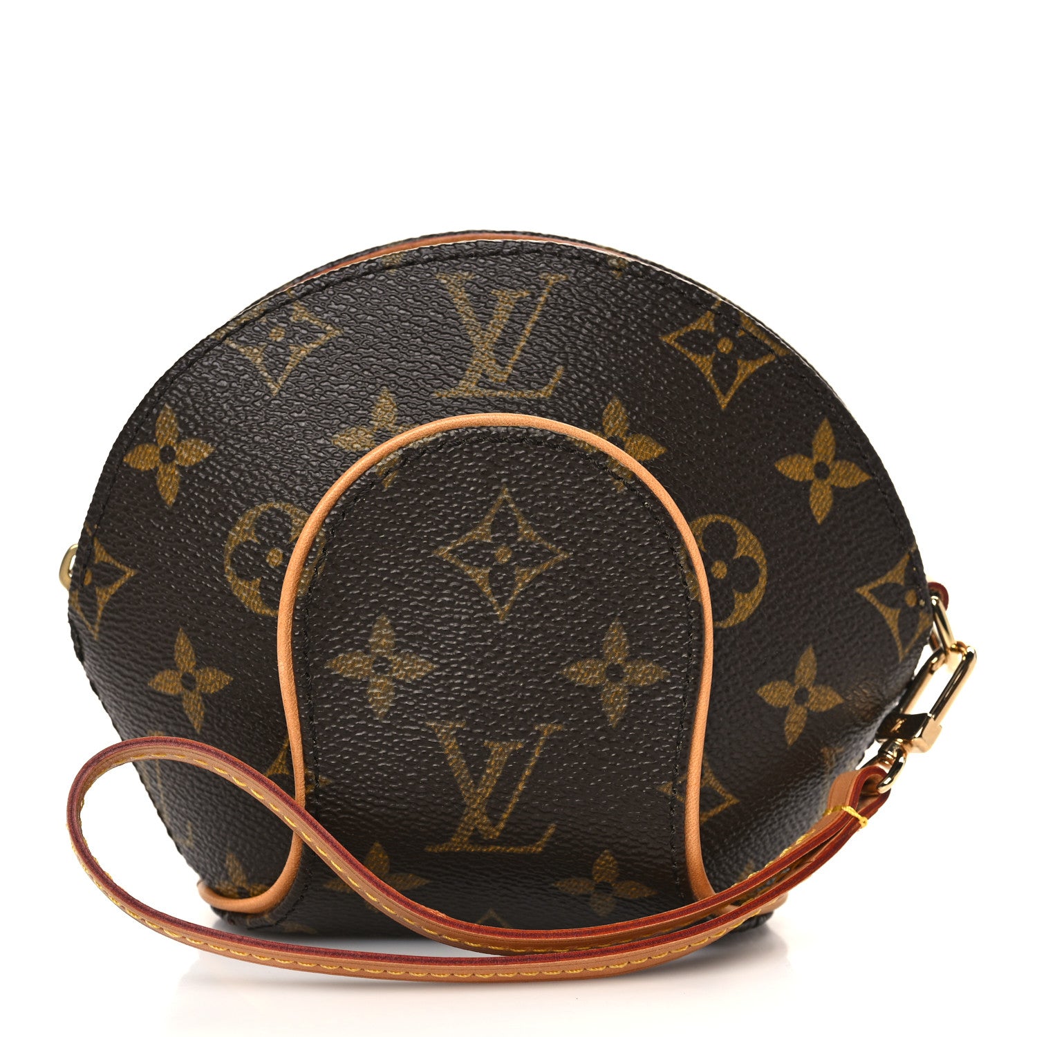 Louis Vuitton Monogram Mini Ellipse Wristlet Clutch 1 of 8