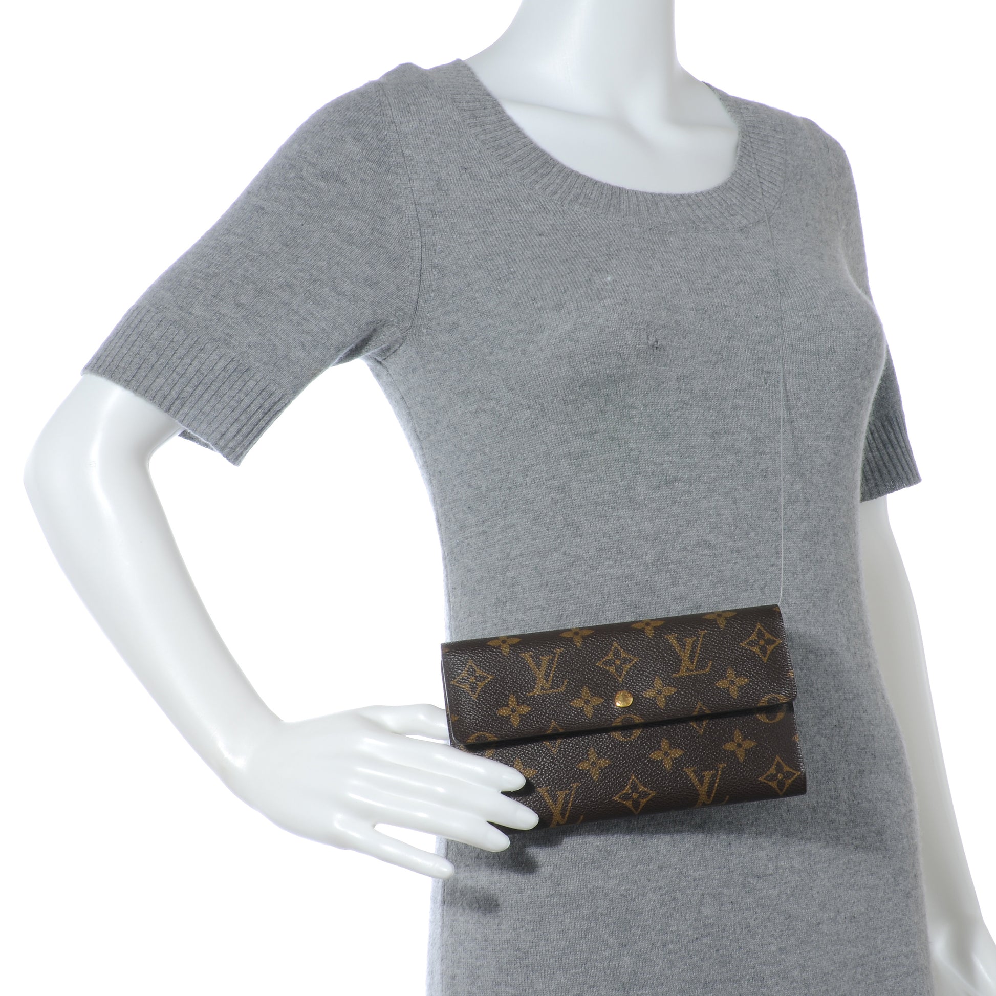 Louis Vuitton Monogram Porte Tresor International Wallet 2 of 7