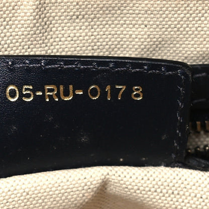 Christian Dior Oblique Saddle Bag Blue 7 of 15