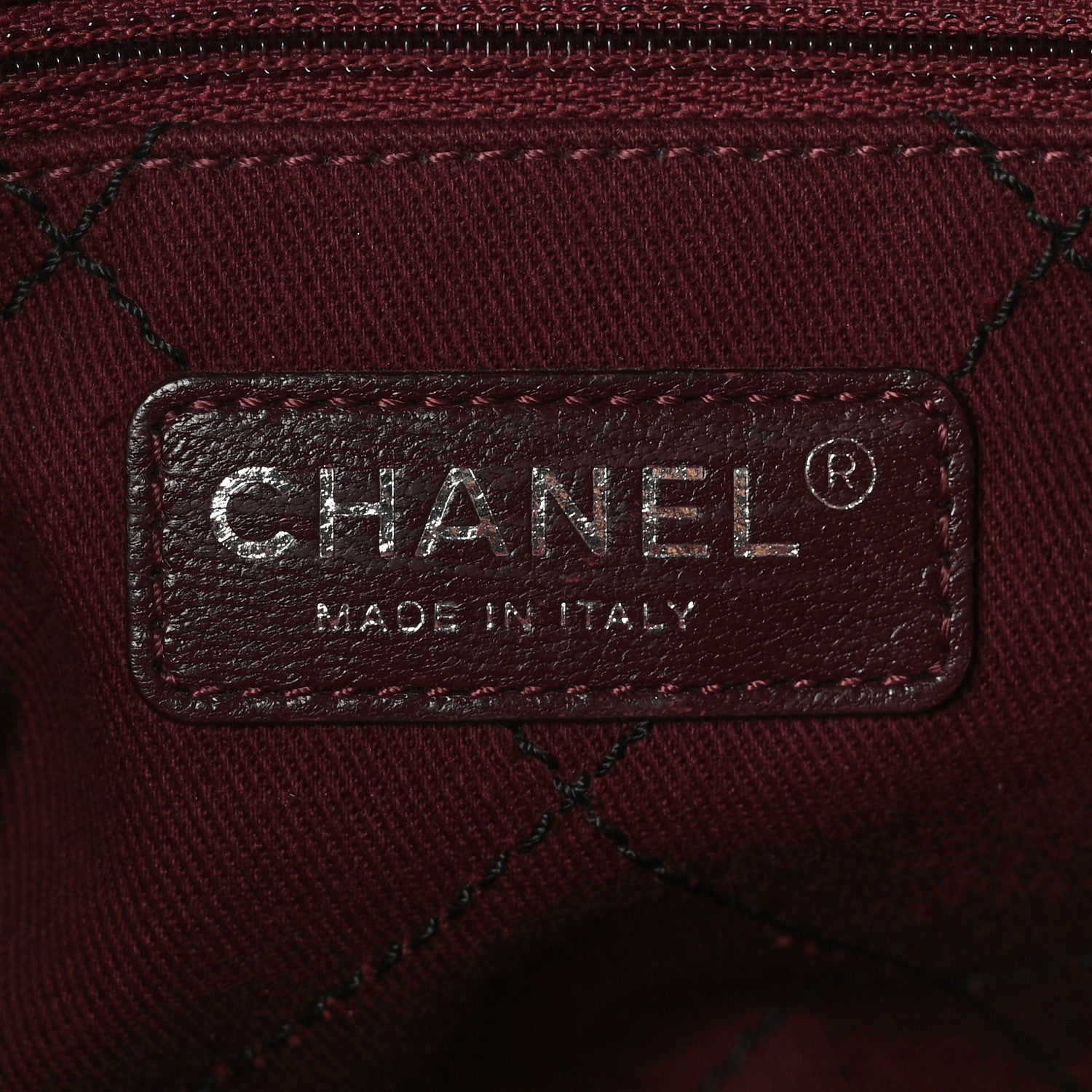 Chanel Grained Calfskin Quilted Large Daily Shopping Tote Black Black 7 of 11