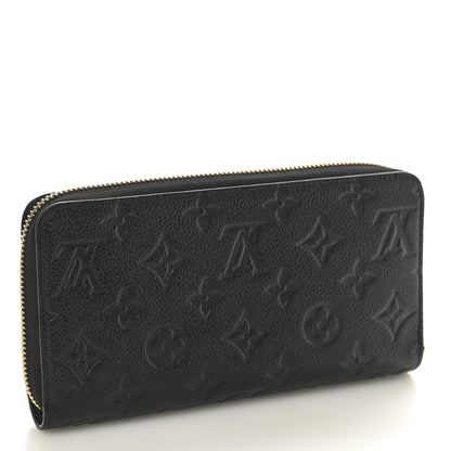 Louis Vuitton Empreinte Zippy Wallet Black 3 of 7