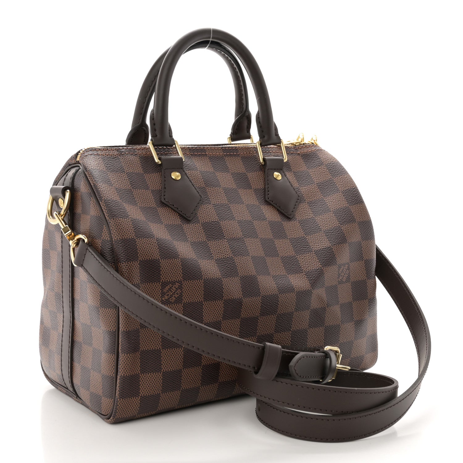 Louis Vuitton Damier Ebene Speedy Bandouliere 25 3 of 9