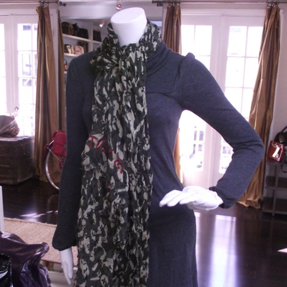 Etole Monogramouflage Scarf