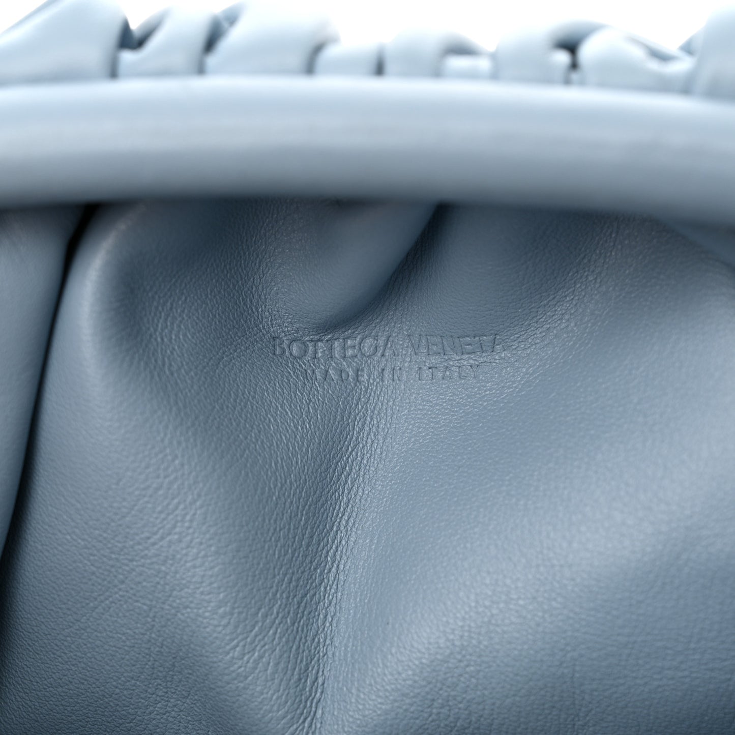 Butter Calfskin The Mini Pouch Ice