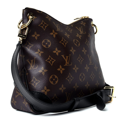 Louis Vuitton Monogram Odeon PM Black 2 of 4