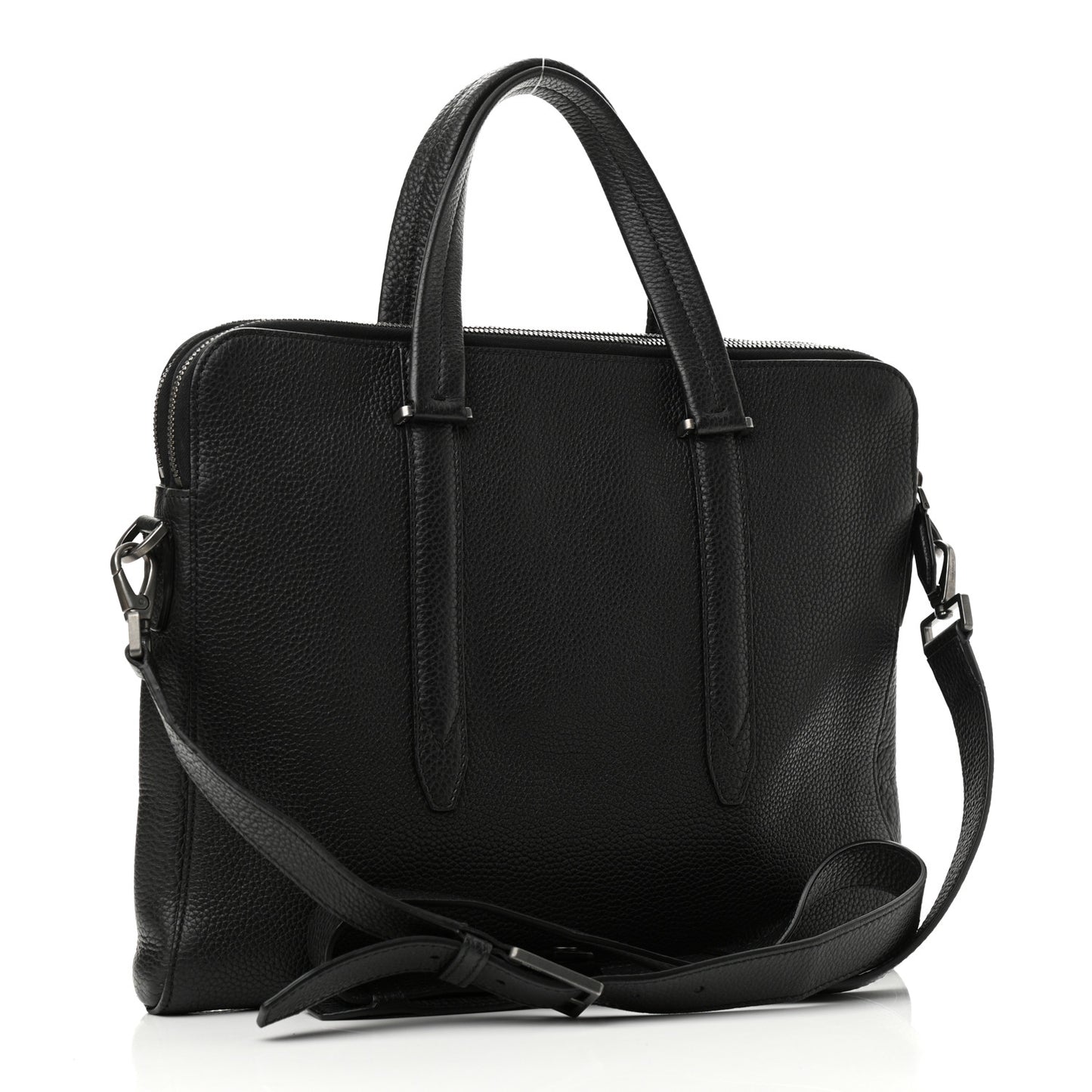 Calfskin Firenze Briefcase Black