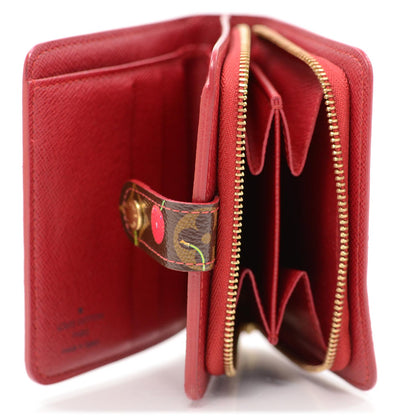Louis Vuitton Monogram Cerises Compact Zippe Wallet 8 of 10