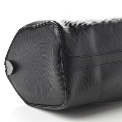 Louis Vuitton Epi Speedy 25 Black 6 of 10