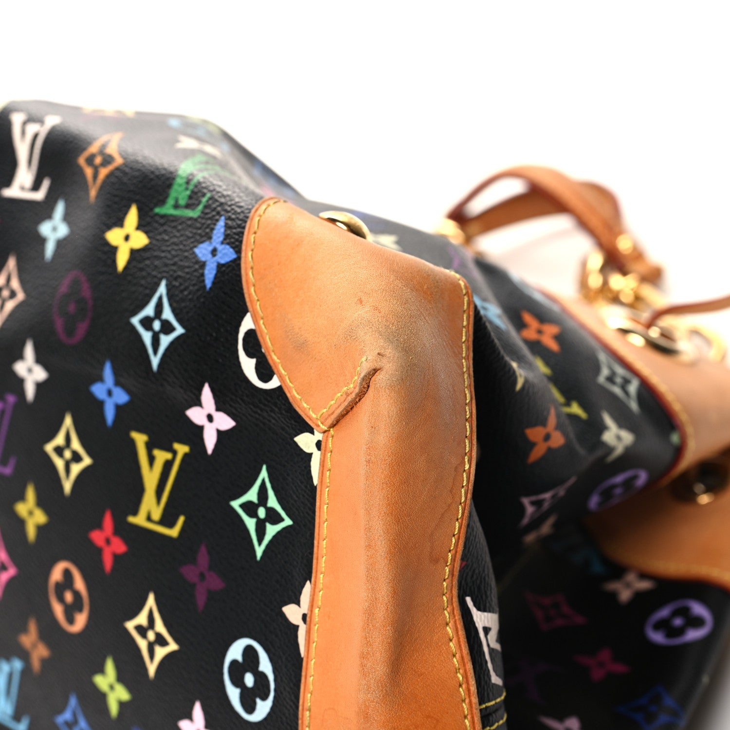 Louis Vuitton Monogram Multicolor Ursula Black 9 of 13