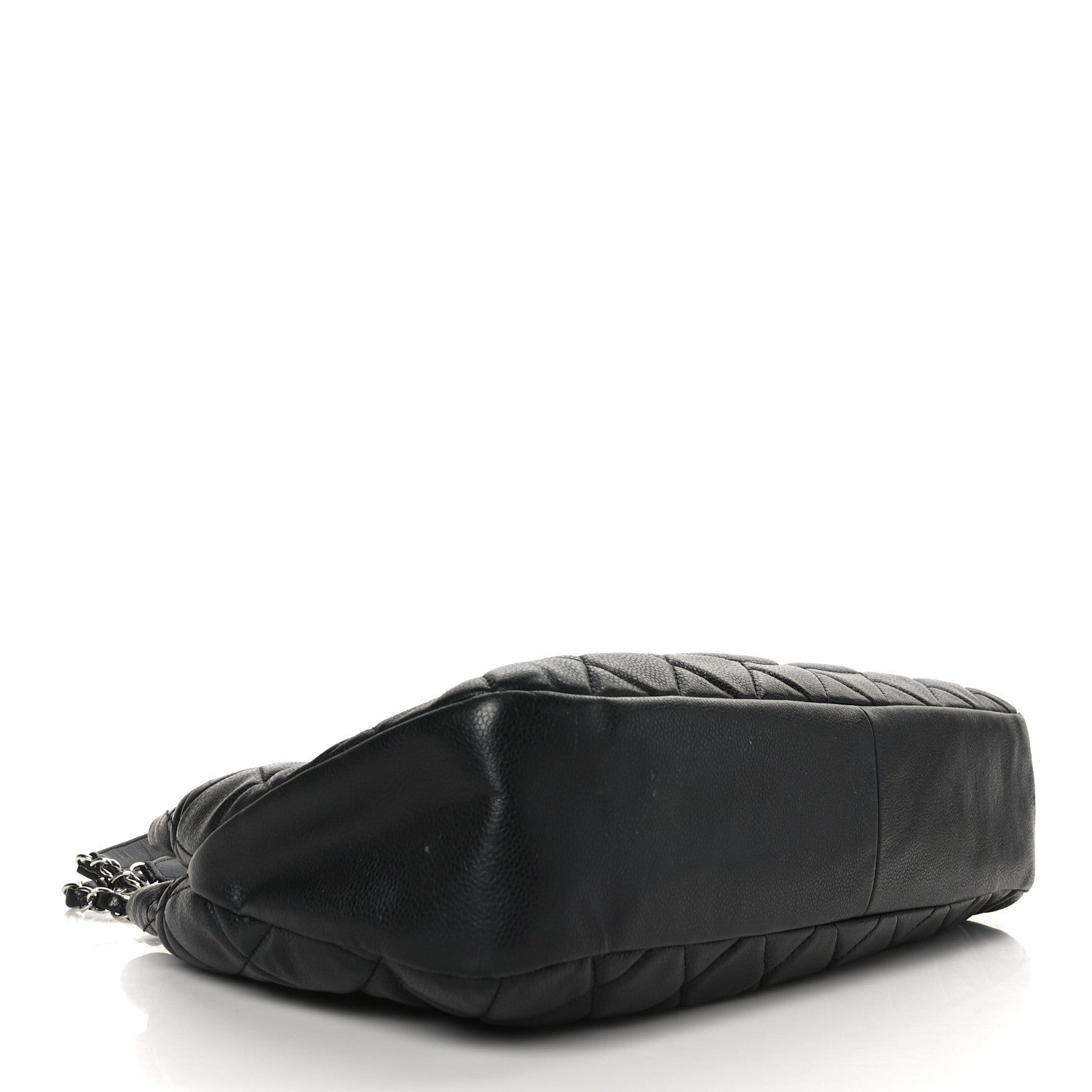 Chanel Caviar Quilted CC Timeless Soft Tote Black 4 of 10