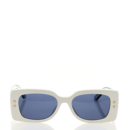 Christian Dior Diorpacific S1U Square Sunglasses White Blue 2 of 8