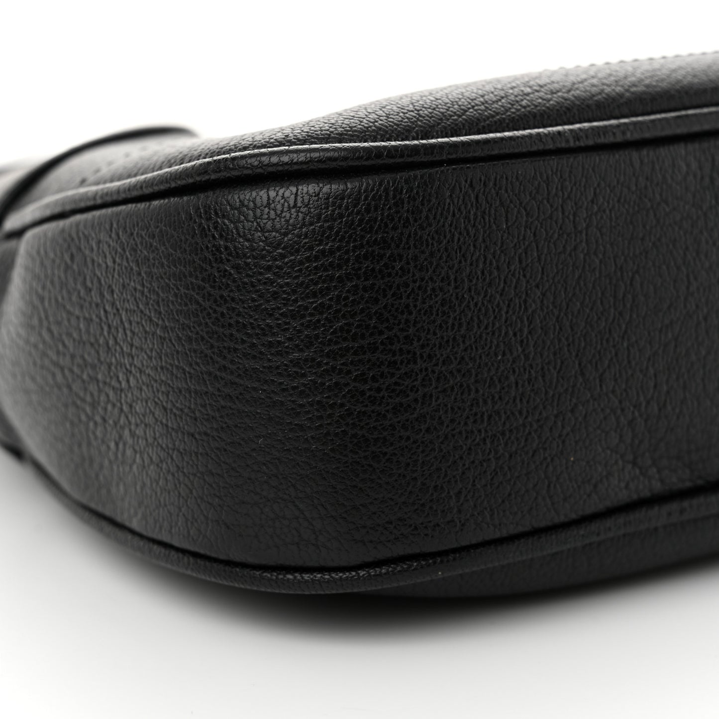 Goatskin Small Aphrodite Shoulder Bag Black