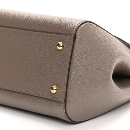Dolce & Gabbana Dauphine Medium Miss Sicily Satchel Grey 8 of 8