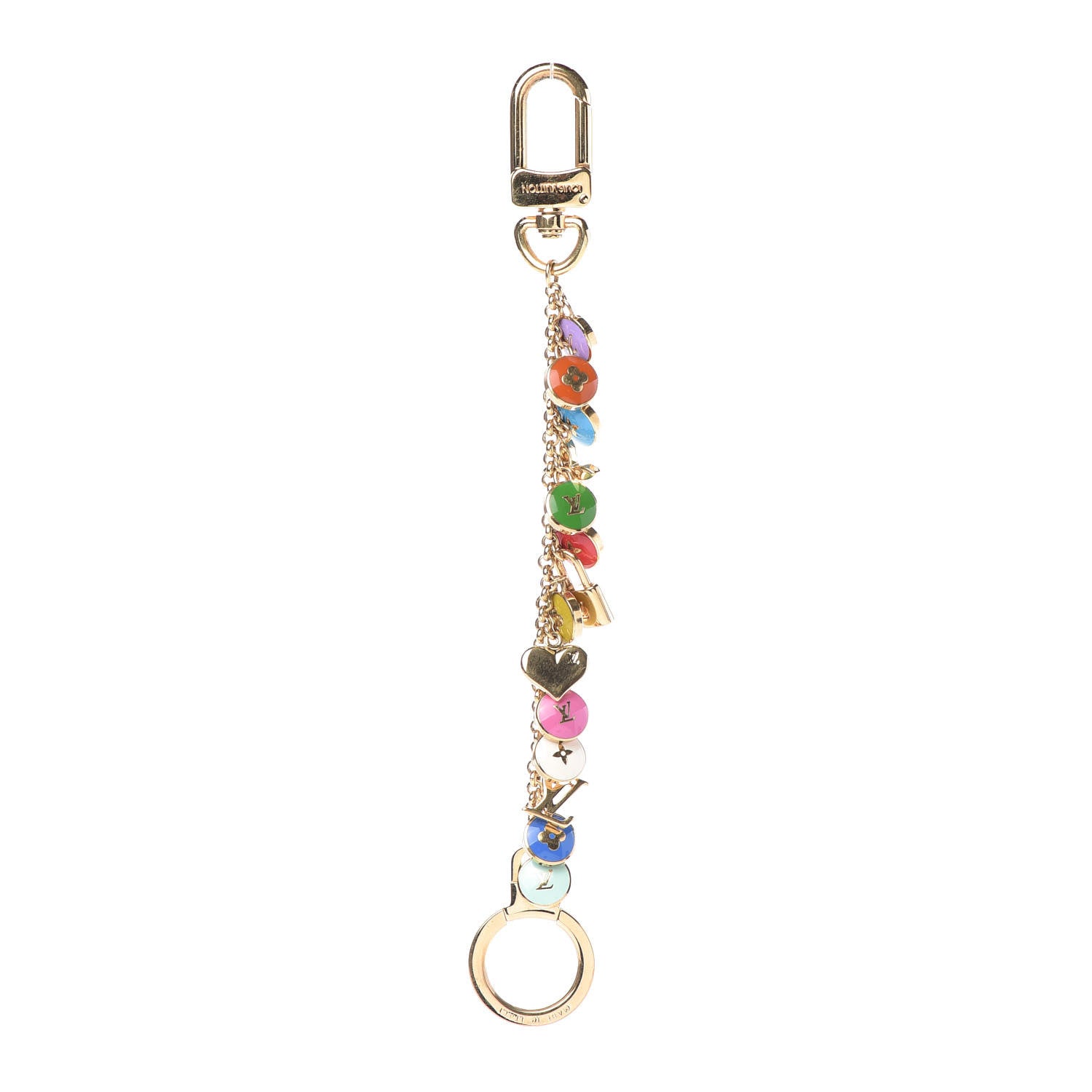 Louis Vuitton Pastilles Key Chain Bag Charm Multicolor 1 of 6