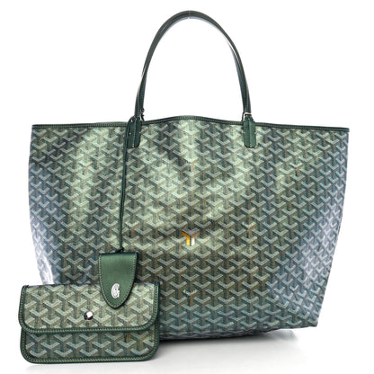 Goyard Iridescent Goyardine Saint Louis GM Pearly Green 3 of 11