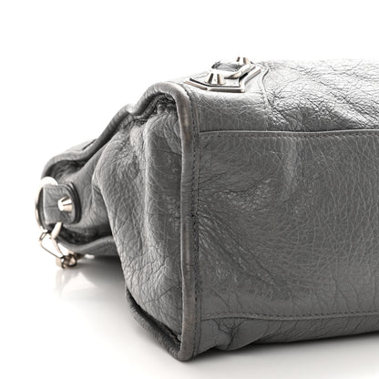 Balenciaga Agneau Silver Metallic Edge Hardware City Gris Cendre 9 of 10