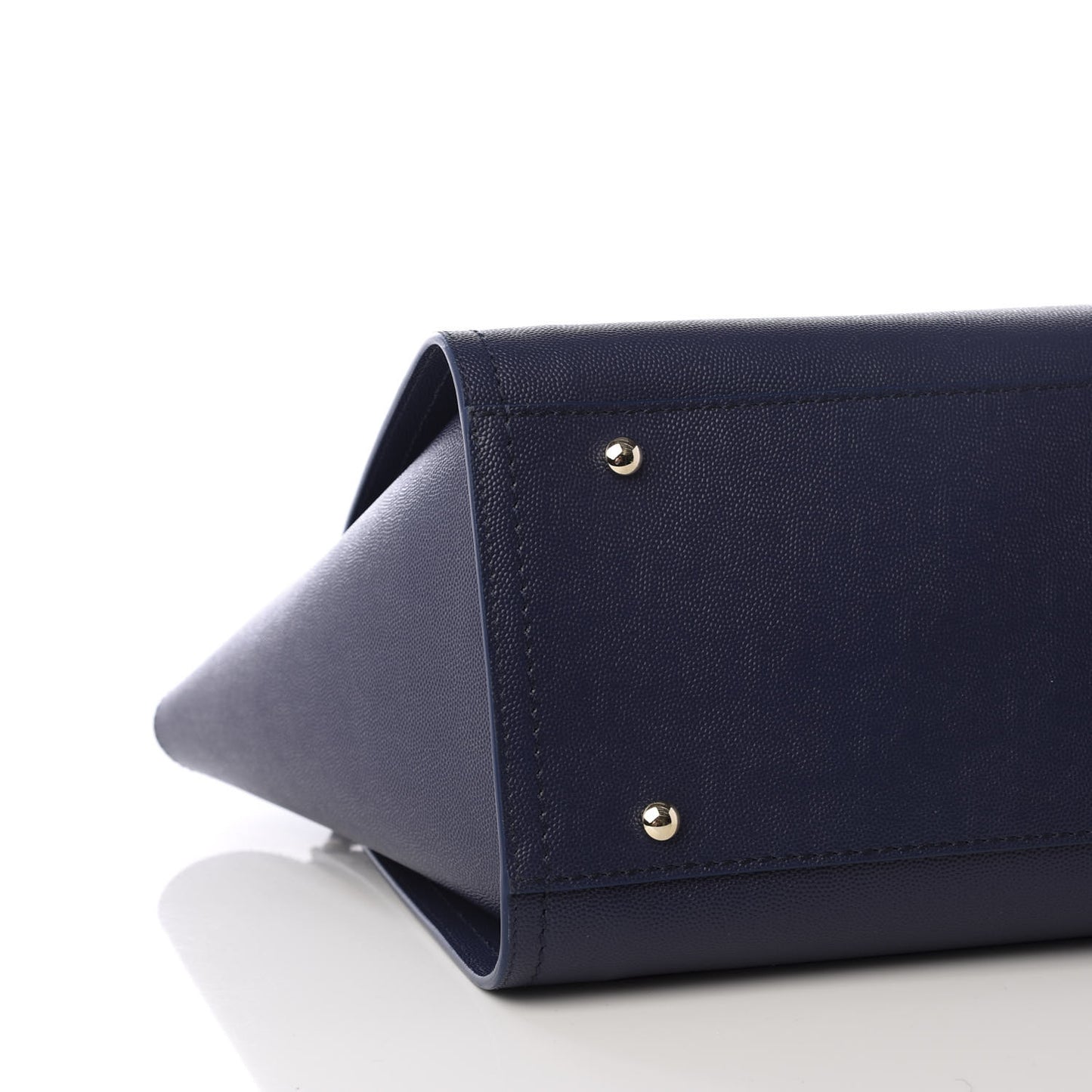 Caviar Small Studded Deauville Tote Blue