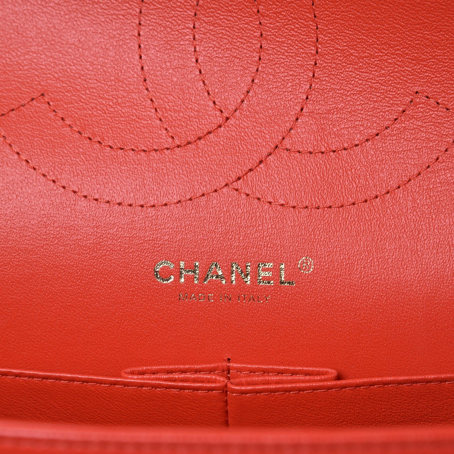 Chanel Caviar Quilted Jumbo Double Flap Red 6 of 8