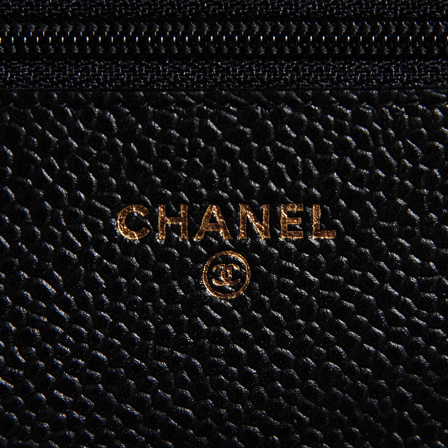 Chanel Caviar Quilted Wallet On Chain WOC Black 5 of 9