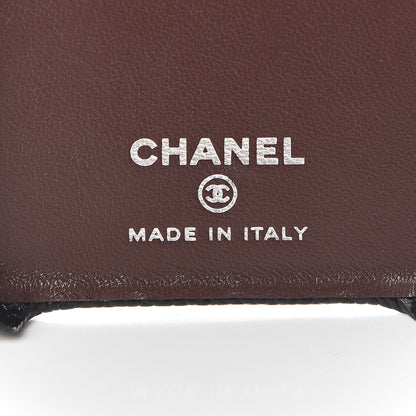 Chanel Caviar Quilted iPhone 11 Tech Case Black Burgundy 4 of 5