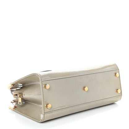 Saint Laurent Patent Small Uptown Light Grey 4 of 11