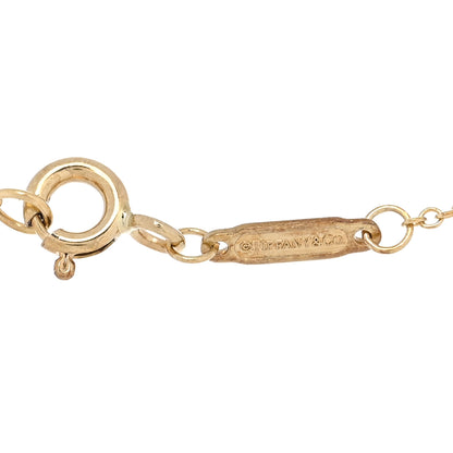 Tiffany 18K Yellow Gold Ampersand Pendant Necklace 4 of 6