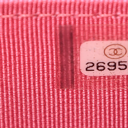 Chanel Caviar Quilted Flap Card Holder Pink 8 of 11