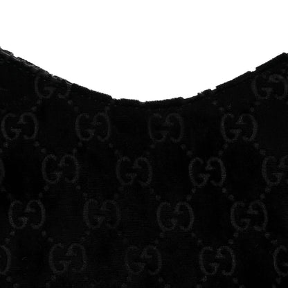 Gucci Velvet Hobo Black 8 of 10