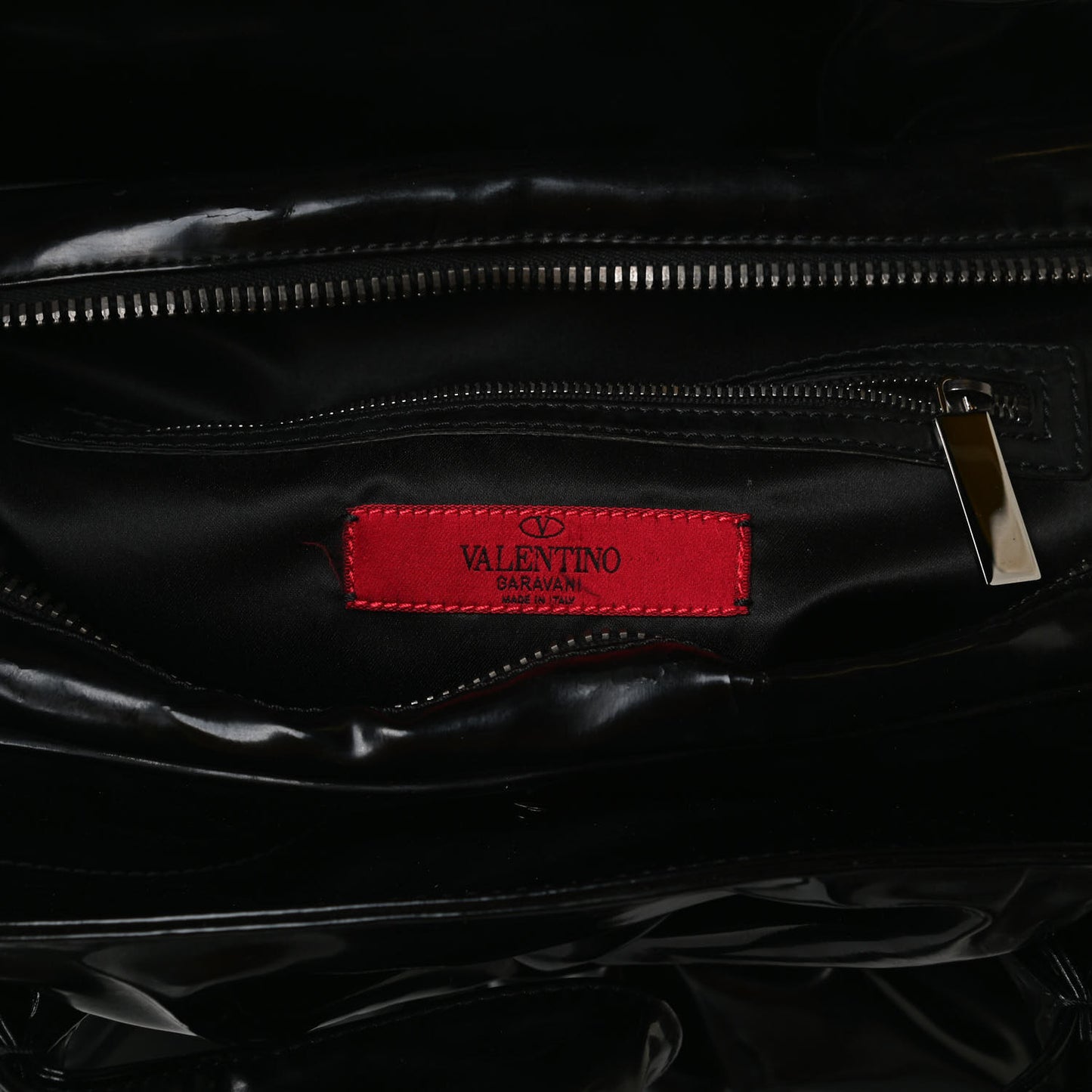 Patent Bow Hobo Black