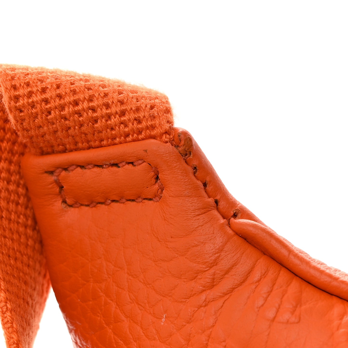 Piuma Calfskin Jumbo GG Embossed Small Belt Bag Good Orange