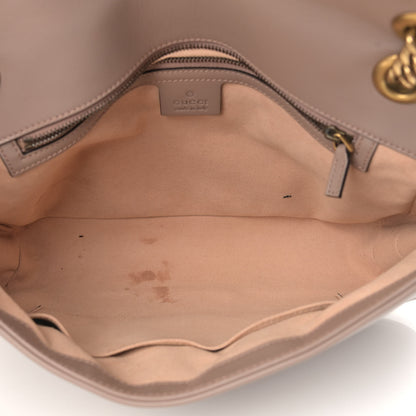 Gucci Calfskin Matelasse Medium GG Marmont Shoulder Bag Porcelain Rose 5 of 12
