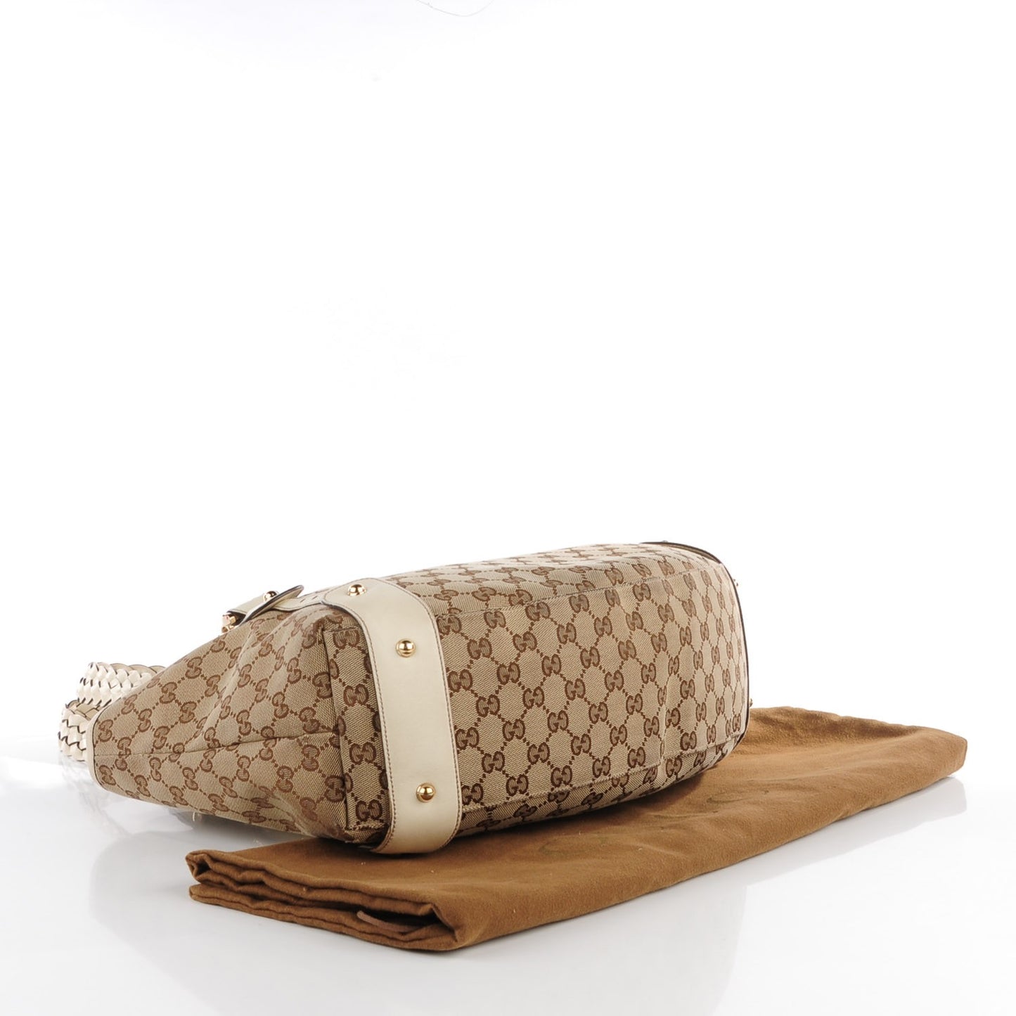 Monogram Medium Pelham Shoulder Bag Off White