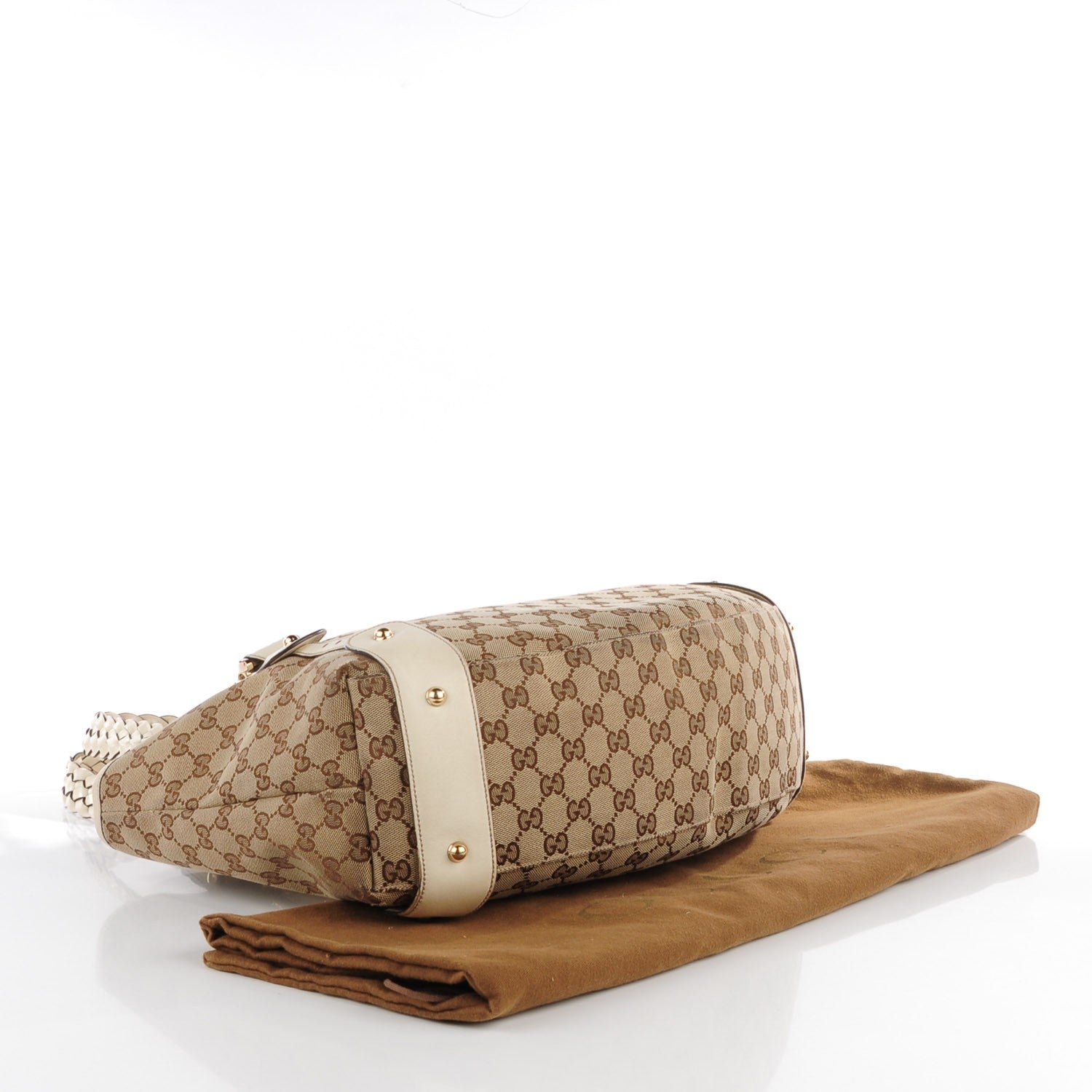 Gucci Monogram Medium Pelham Shoulder Bag Off White 4 of 7