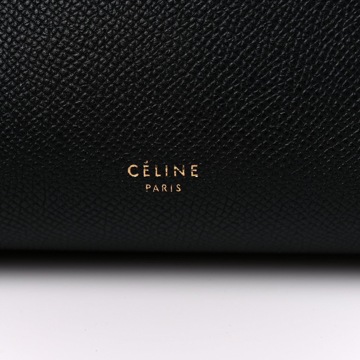 Celine Grained Calfskin Mini Belt Bag Black 7 of 13