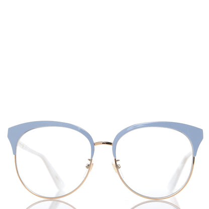 Gucci Round Metal GGG0246 Sunglasses Light Blue 3 of 8