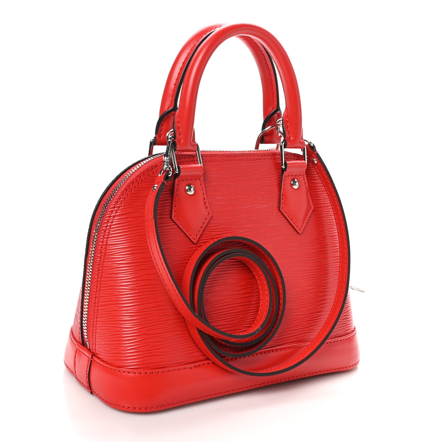 Louis Vuitton Epi Alma BB Coquelicot 3 of 9