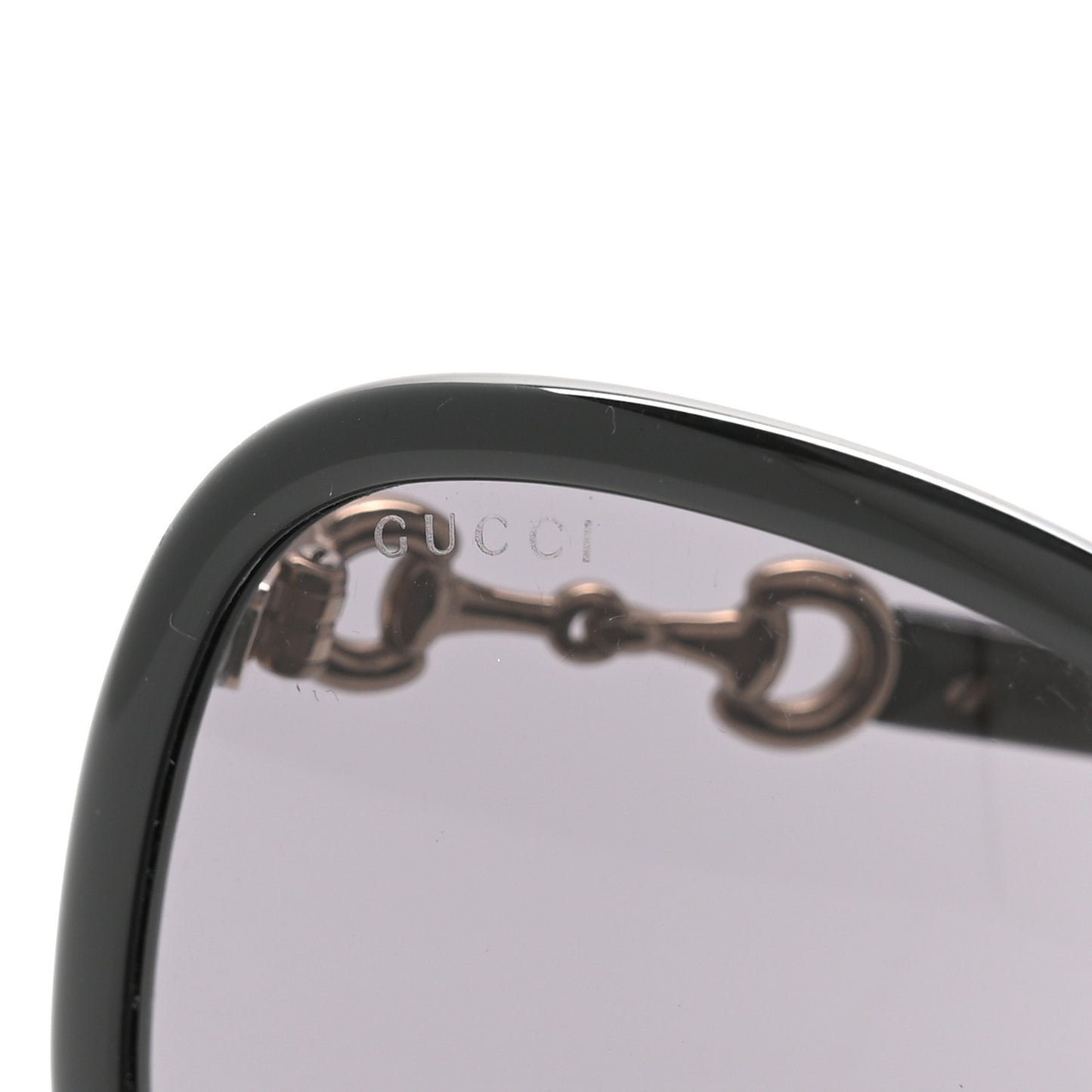 Horsebit Square Frame Sunglasses GG0890S Black