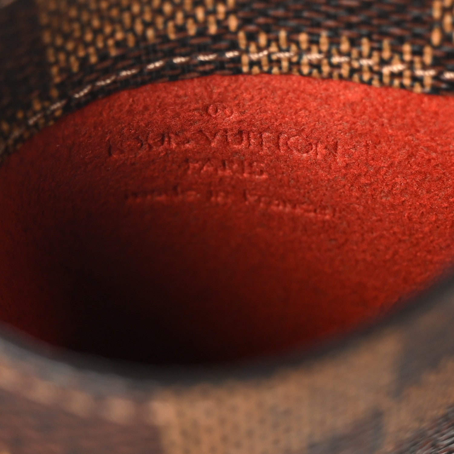 Louis Vuitton Damier Ebene Sunglasses Case 5 of 6