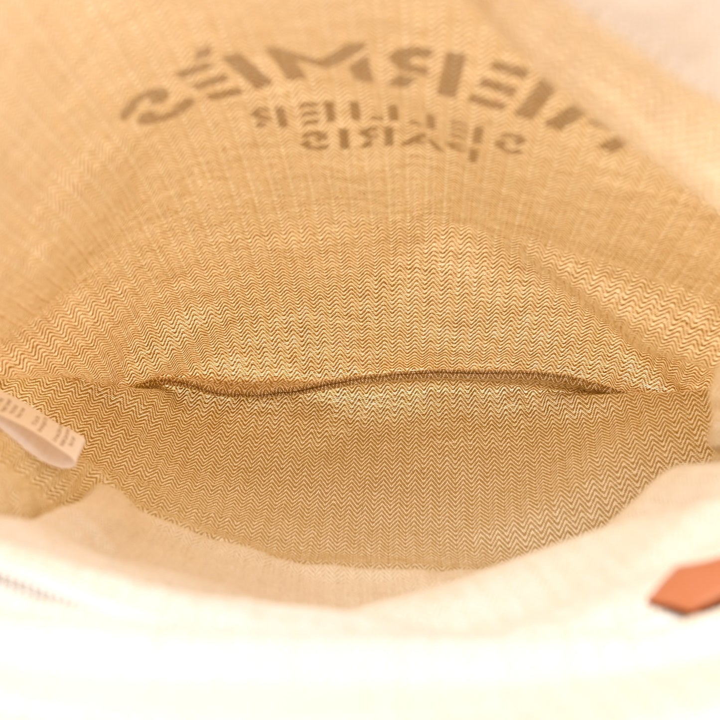 Toile Swift Maline Bag Gold Craie