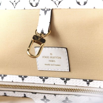 Louis Vuitton Monogram Giant Neverfull MM Kaki 8 of 10