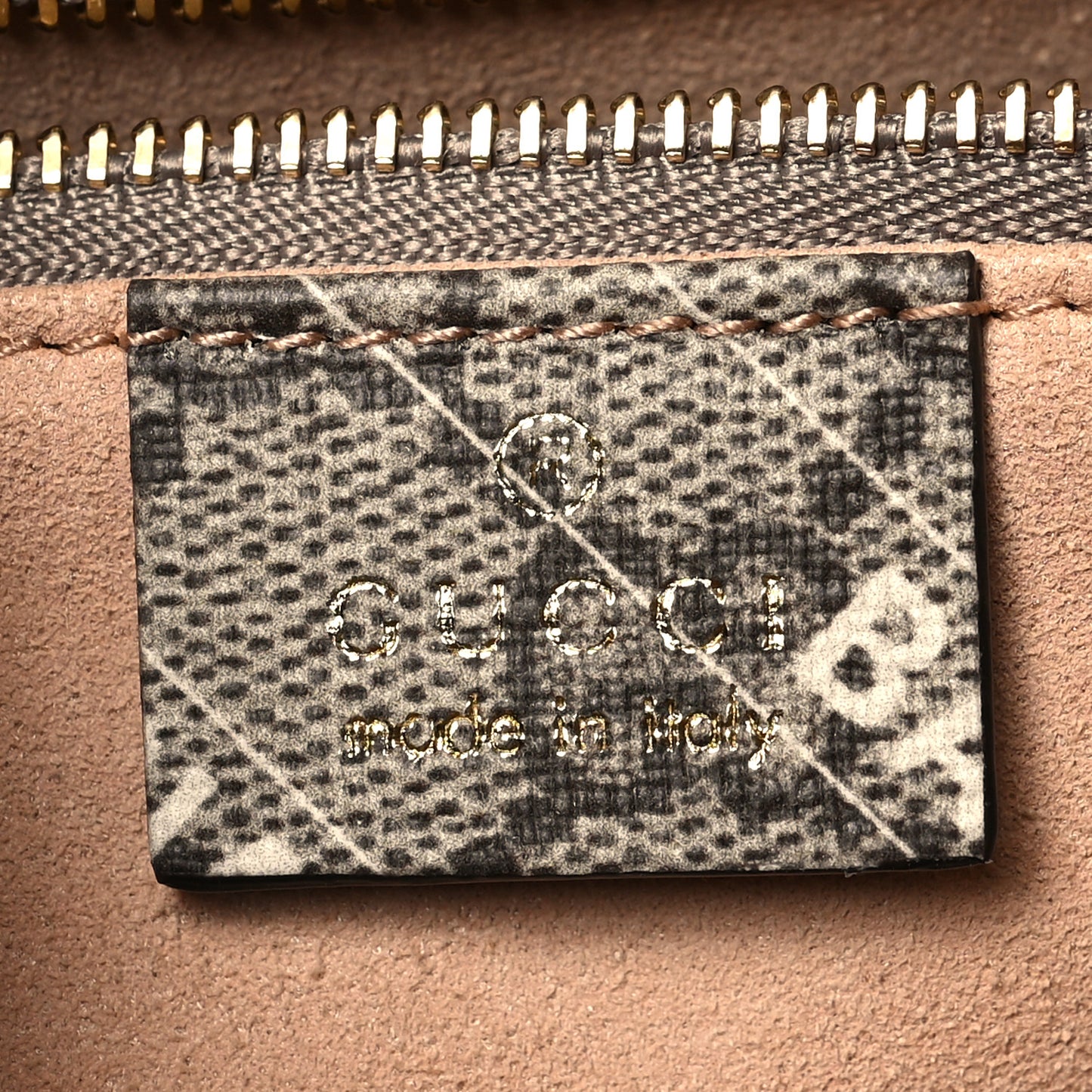 X BALENCIAGA GG Supreme Monogram Logo Print Horsebit 1955 Shoulder Bag Beige Ebony