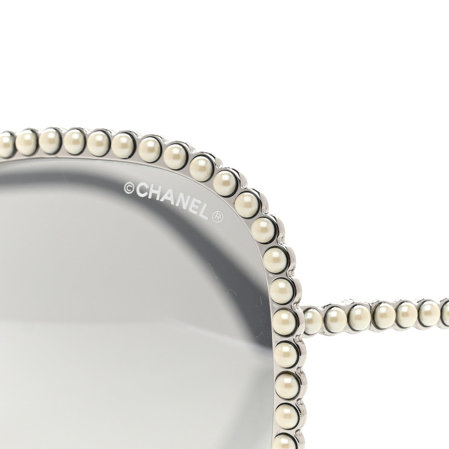 Chanel Beaded Sunglasses 71337 Silver 7 of 9
