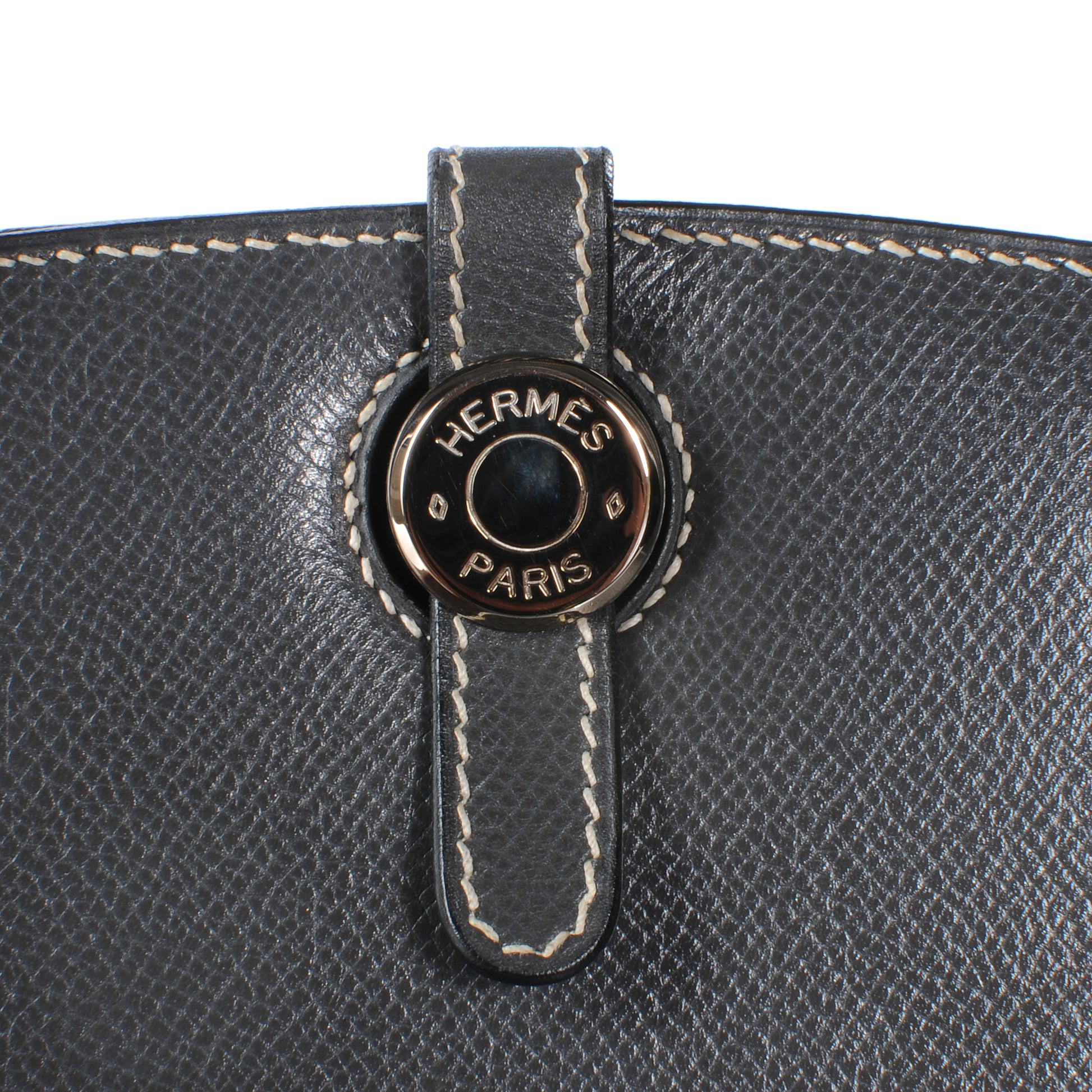 Hermes Veau Grain Lisse Dalvy 30 Graphite 5 of 9