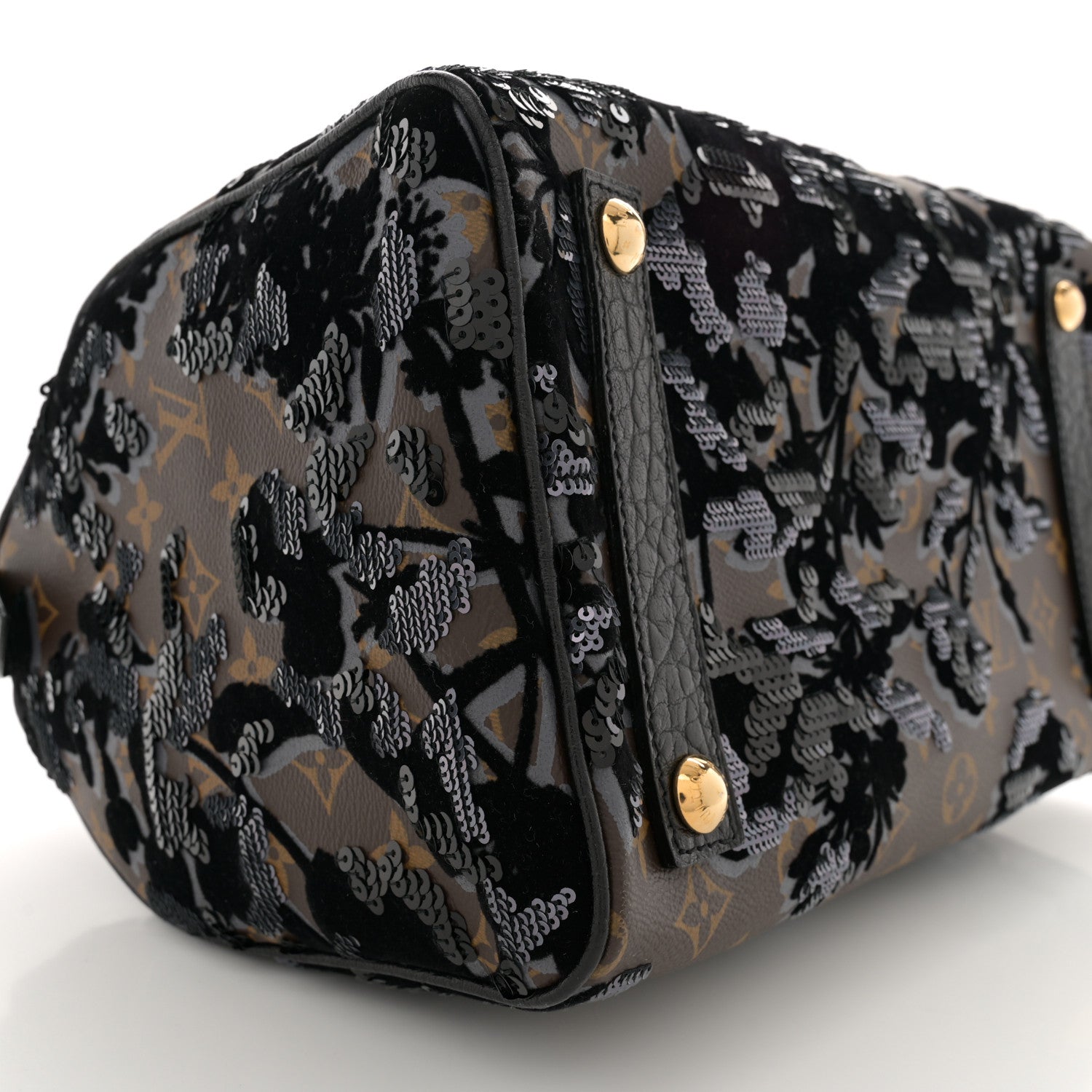 Louis Vuitton Monogram Fleur De Jais Sequins Speedy 30 9 of 10